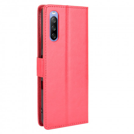 Sony Xperia 10 III Flashy Kunstlederen Hoesje