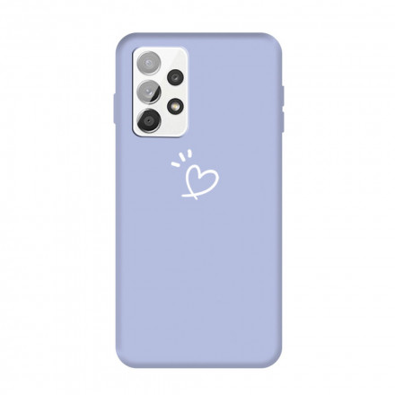 Samsung Galaxy A32 4G Silicone Hoesje Beating Heart