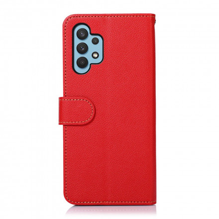 Samsung Galaxy A32 4G geval Lychee stijl RFID KHAZNEH