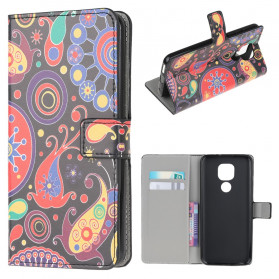 Moto G9 Play Hoesje Ontwerp Galaxy