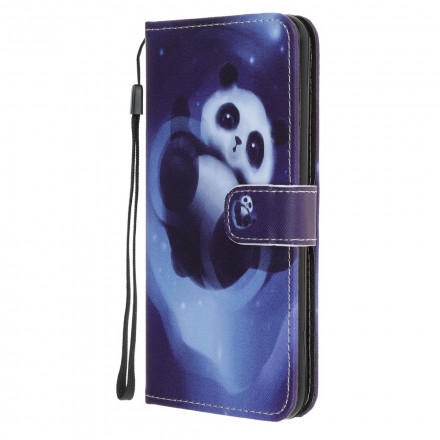 Samsung Galaxy A22 5G Panda Ruimte Koord Hoesje