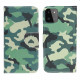 Samsung Galaxy A22 5G Militaire Camouflage Hoesje