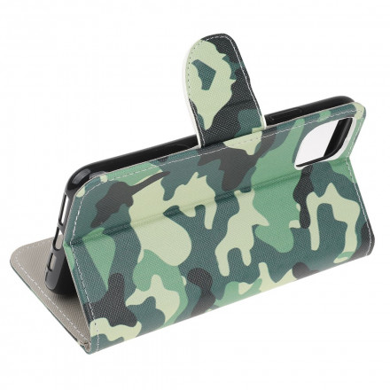 Samsung Galaxy A22 5G Militaire Camouflage Hoesje