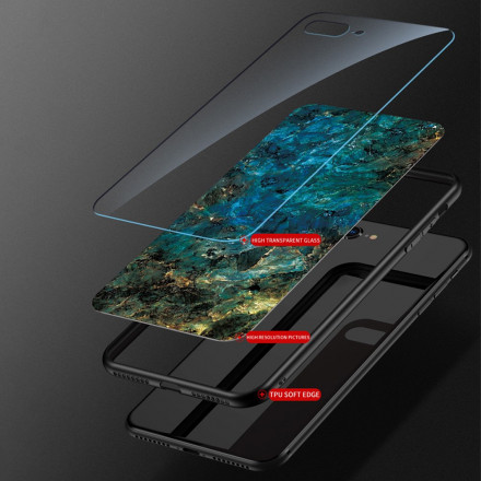 Samsung Galaxy A22 5G Premium kleur getemperd glas case