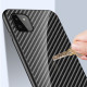 Samsung Galaxy A22 5G Carbon Fiber gehard glas case