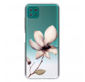 Samsung Galaxy A22 5G Premium Bloemen Hoesje