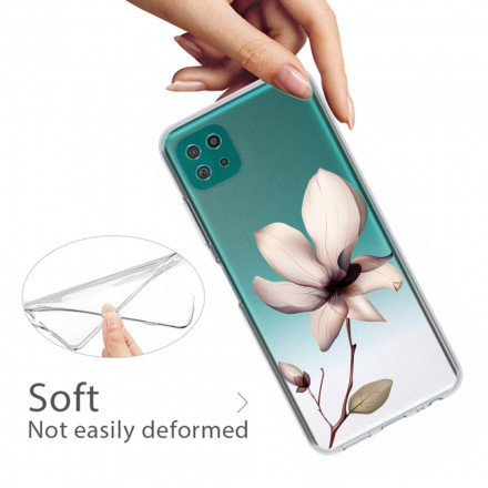 Samsung Galaxy A22 5G Premium Bloemen Hoesje