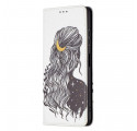 Flip Cover Samsung Galaxy A22 5G Mooi Haar