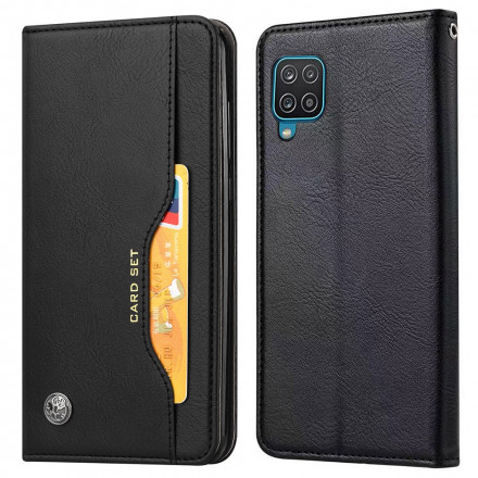 Flip Cover Samsung Galaxy A22 4G Kunstlederen Kaarthoes Flip Cover Samsung Galaxy A22 4G Kunstlederen Kaarthoes