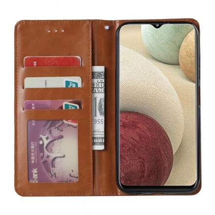 Flip Cover Samsung Galaxy A22 4G Kunstlederen Kaarthoes Flip Cover Samsung Galaxy A22 4G Kunstlederen Kaarthoes