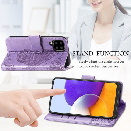 Samsung Galaxy A22 4G Half Vlinder Hoesje