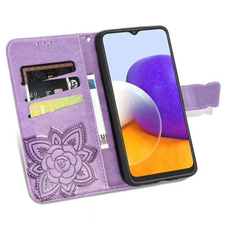 Samsung Galaxy A22 4G Half Vlinder Hoesje