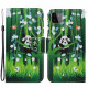Samsung Galaxy A22 5G Panda Walk Hoesje
