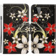 Samsung Galaxy A22 5G Strap Hoesje met Gekleurde Bloemen