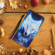 Samsung Galaxy A22 4G hoesje wolf wit