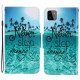 Samsung Galaxy A22 5G Never Stop Dreaming Hoesje Navy met Koord