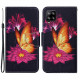 Samsung Galaxy A22 4G hoesje Vlinder en Lotus