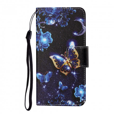 Samsung Galaxy A22 4G Precious Vlinder Strap Case