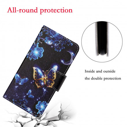 Samsung Galaxy A22 4G Precious Vlinder Strap Case