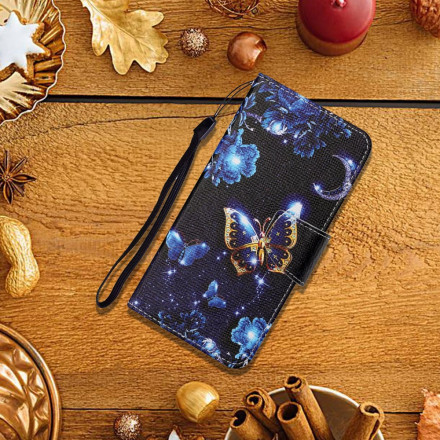 Samsung Galaxy A22 4G Precious Vlinder Strap Case