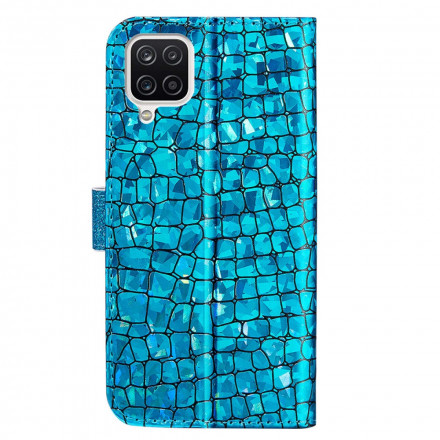 Samsung Galaxy A22 4G Croco Diamant Hoesje