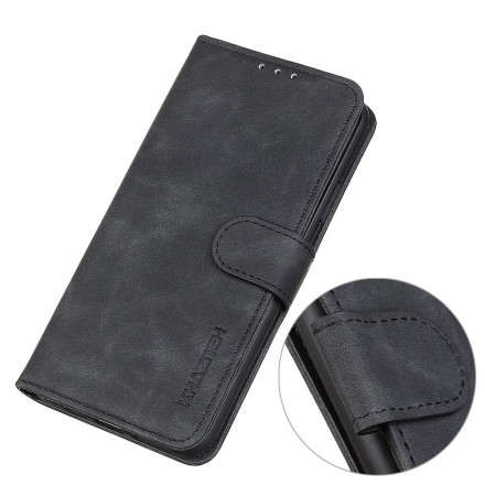 Samsung Galaxy A22 5G Matte Lederen Hoesje Vintage KHAZNEH