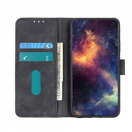 Samsung Galaxy A22 5G Matte Lederen Hoesje Vintage KHAZNEH