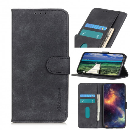 Samsung Galaxy A22 5G Matte Lederen Hoesje Vintage KHAZNEH