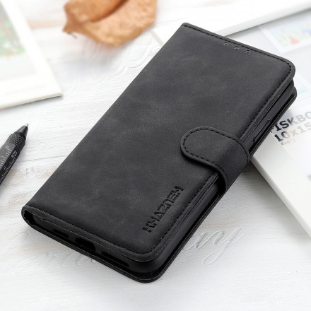 Samsung Galaxy A22 5G Matte Lederen Hoesje Vintage KHAZNEH