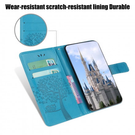 Samsung Galaxy A22 5G Boom & Uil Koord Hoesje