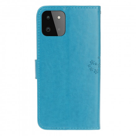 Samsung Galaxy A22 5G Boom & Uil Koord Hoesje