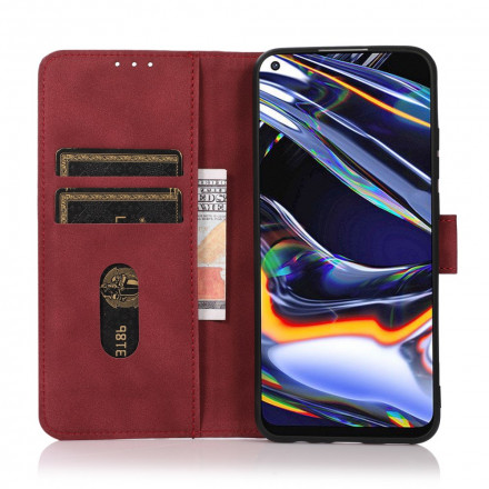 Samsung Galaxy A22 5G Lederen Effect Hoesje Fashion KHAZNEH