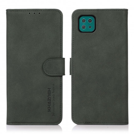 Samsung Galaxy A22 5G Lederen Effect Hoesje Fashion KHAZNEH