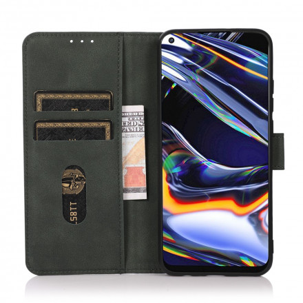 Samsung Galaxy A22 5G Lederen Effect Hoesje Fashion KHAZNEH
