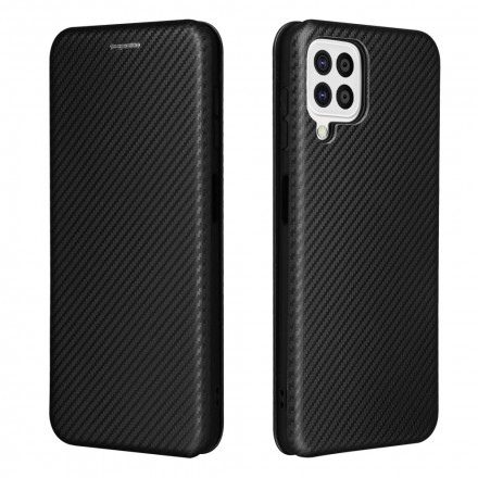 Flip Cover Samsung Galaxy A22 4G Carbon Fibre