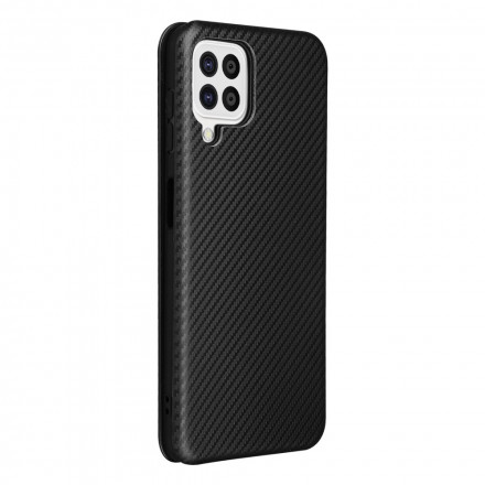 Flip Cover Samsung Galaxy A22 4G Carbon Fibre