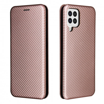 Flip cover Samsung Galaxy A22 4G Carbon Fibre