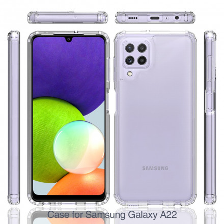 Samsung Galaxy A22 4G hybride duidelijk geval