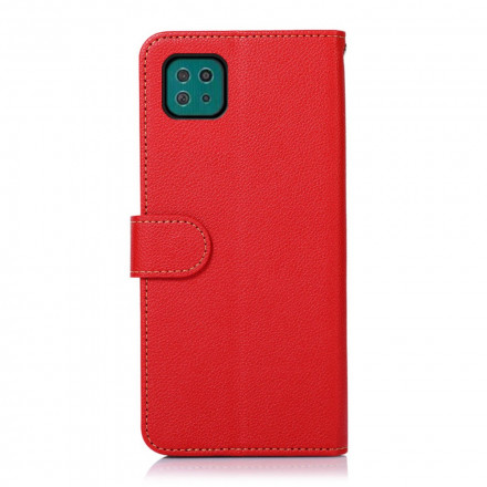 Samsung Galaxy A22 5G stijl geval Lychee RFID KHAZNEH
