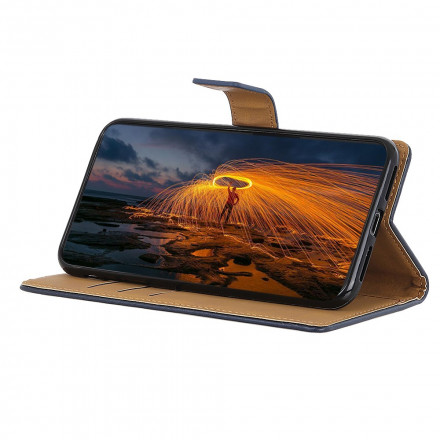 Samsung Galaxy A22 5G Kunstlederen Hoesje Simpel