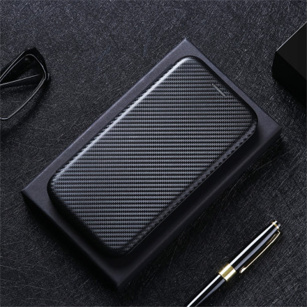 Flip Cover Samsung Galaxy A22 5G Carbon Fiber