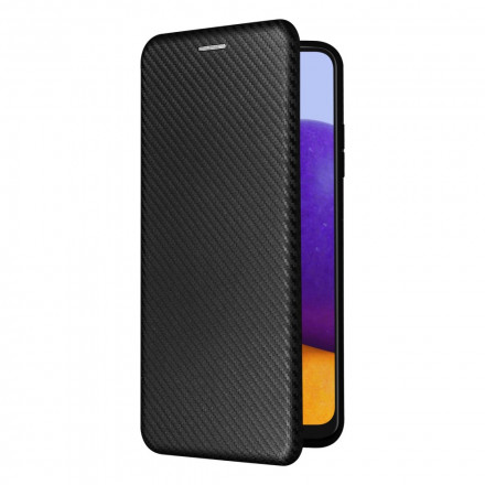 Flip Cover Samsung Galaxy A22 5G Carbon Fiber