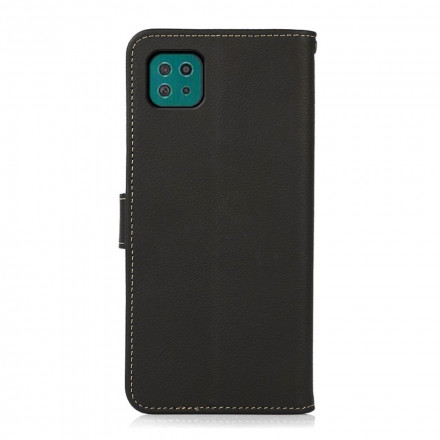 Samsung Galaxy A22 5G Echt lederen hoesje KHAZNEH RFID Samsung Galaxy A22 5G Echt lederen hoesje KHAZNEH RFID