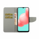Hoesje Samsung Galaxy A22 4G Gekleurde Bloemen met Koord