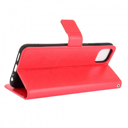 Samsung Galaxy A22 5G Flashy Kunstlederen Hoesje