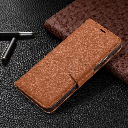 Samsung Galaxy A22 5G Hoesje Lychee Schuine Flap