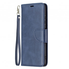 Samsung Galaxy A22 5G Hoesje Gladde Schuine Klep