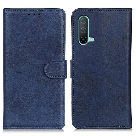 OnePlus North CE 5G Retro Matte Lederen Effect Case