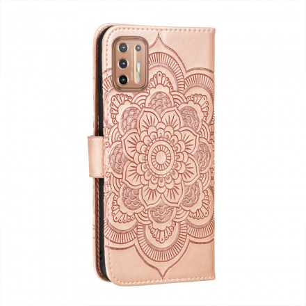 Moto G9 Plus Hoesje Mandala Volledig