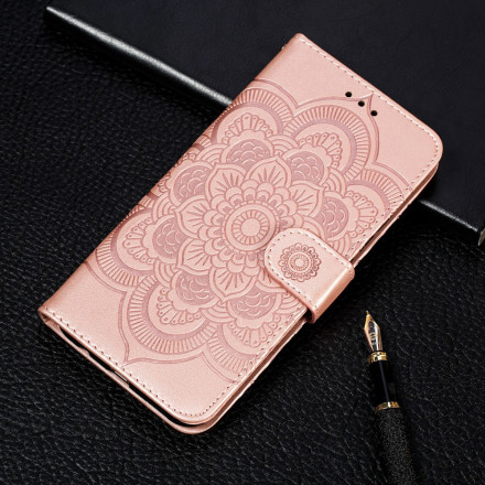 Moto G9 Plus Hoesje Mandala Volledig